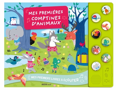 Mes premiers livres a ecouter - mes premieres comptines d'animaux (ne)