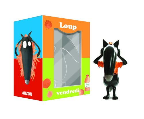 Figurine loup seul - vendredi
