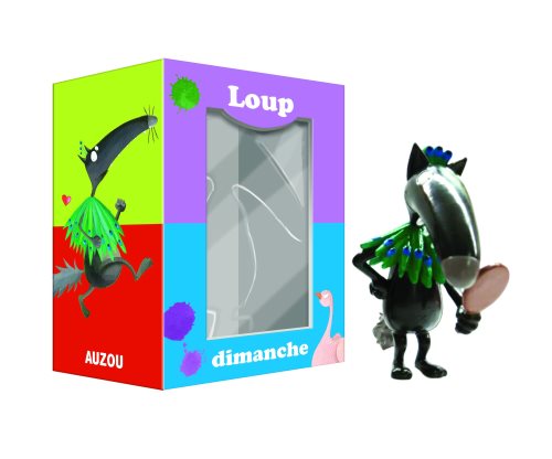 Figurine loup seul - dimanche