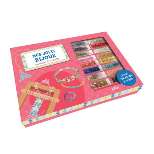Ma boite a bijoux - mes jolis bijoux en perles de rocaille - jouet