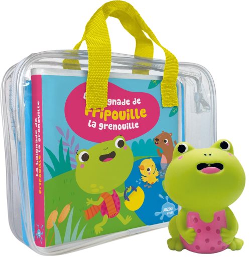 Mon premier livre de bain - la baignade de fripouille la grenouille (coll. mon premier livre de bain