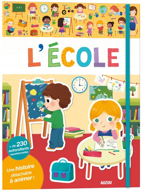 Mes tout premiers autocollants - l'ecole (nouvelle edition)