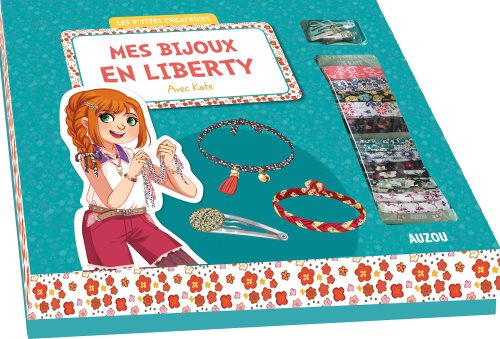 Mes bijoux en liberty avec kate (coll. ma boite a bijoux) - jouet