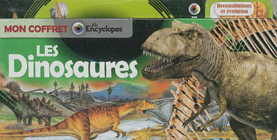 Mon coffret - les dinosaures - mon coffret-les encyclopes