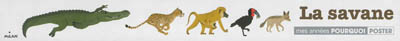 La savane - poster educatif