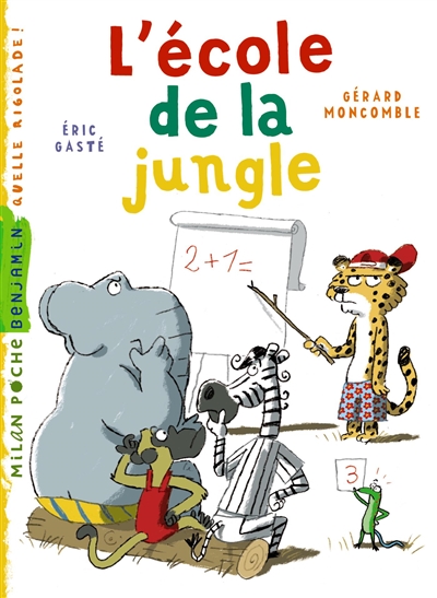 Gaspard le leopard, tome 10 - l'ecole de la jungle