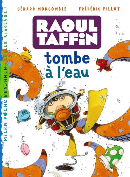 Raoul taffin tombe a l'eau