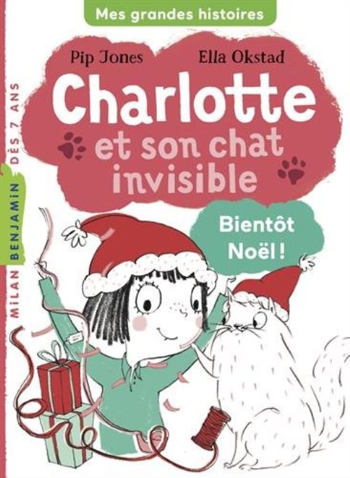 Charlotte et son chat invisible, tome 04 - bientot noel
