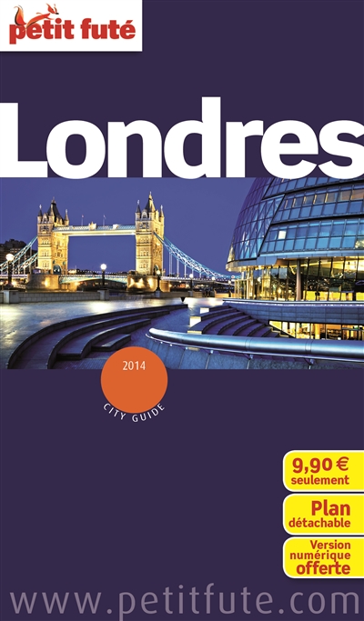 Londres 2014 petit fute + plan + ce guide offert en version numerique