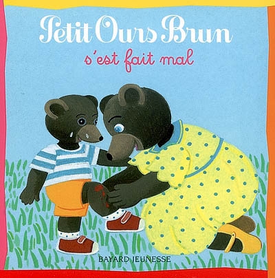 Petit ours brun s'est fait mal