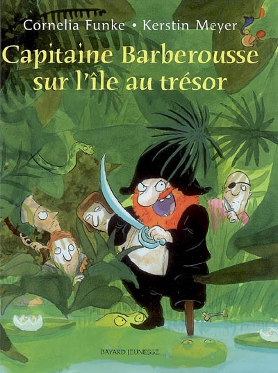 Capitaine barberousse sur l'ile au tresor