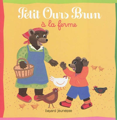 Petit ours brun a la ferme