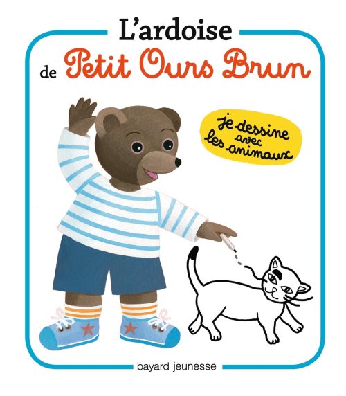 L'ardoise de petit ours brun - je dessine les animaux