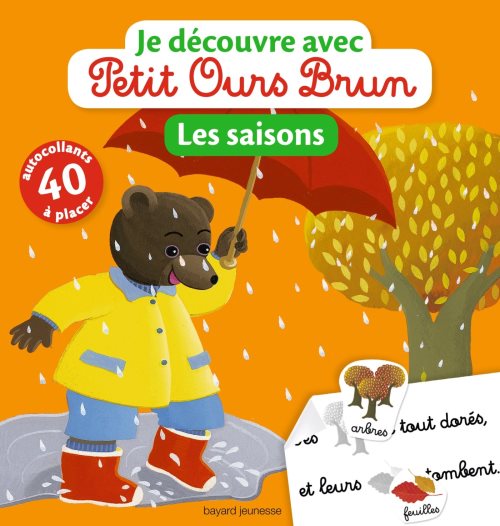 Je decouvre les saison avec petit ours brun - je decouvre avec petit ours brun