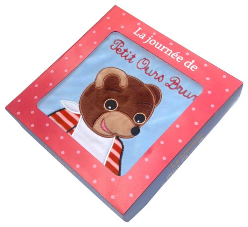 La journee de petit ours brun - livre tissu