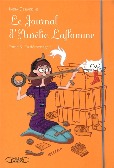 Le journal d'aurelie laflamme - tome 6 ca demenage ! - vol6