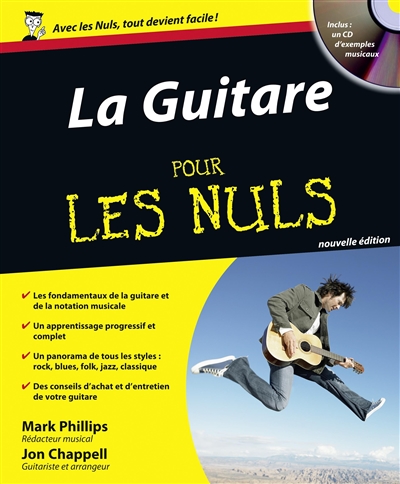 La guitare pour les nuls 2ed + cd