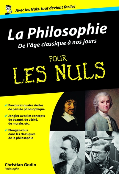 La philosophie poche pour les nuls - tome 02 de l'age classique a nos jours
