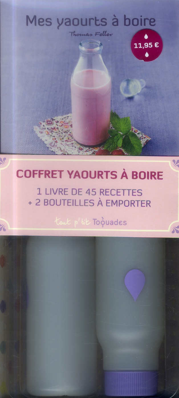 Coffret mes p'tits toquades - yaourts a boire