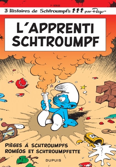 Schtroumpfs (dupuis) - les schtroumpfs - tome 7 - l'apprenti schtroumpf