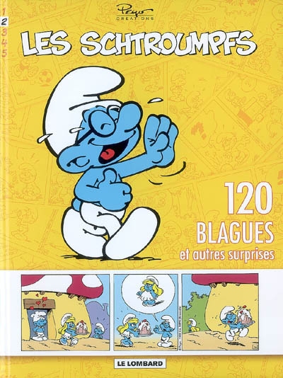 Les schtroumpfs - schtroumpfs (120 blagues) - tome 2 - 120 blagues et autres surprises t2
