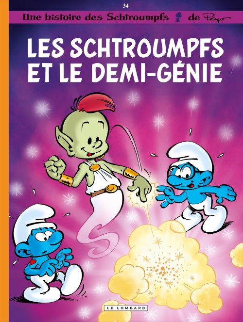 Les Schtroumpfs Lombard, vol. 34 - Les Schtroumpfs et le demi-génie