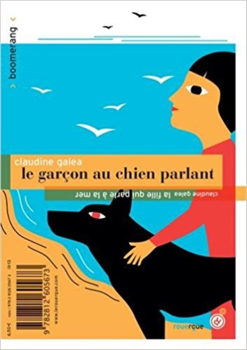 Le garcon au chien parlant/la fille qui parle a la mer