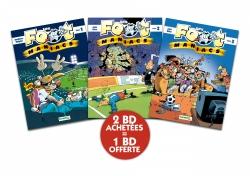Les foot maniacs pack 2+1 t01-02-03