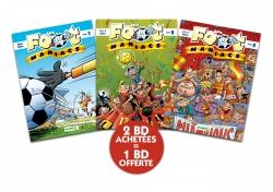 Les foot maniacs pack 2+1 t07-08-09