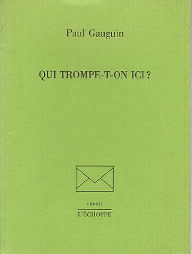 Qui trompe-t-on ici ?