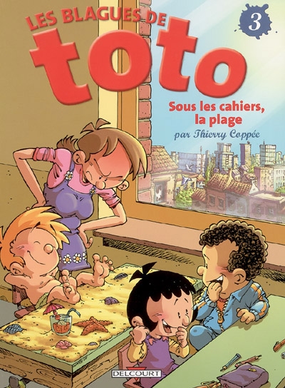 Les blagues de toto t03 - sous les cahiers, la plage