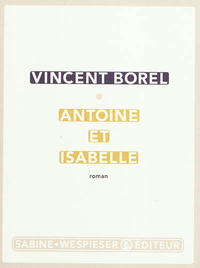 Antoine et isabelle