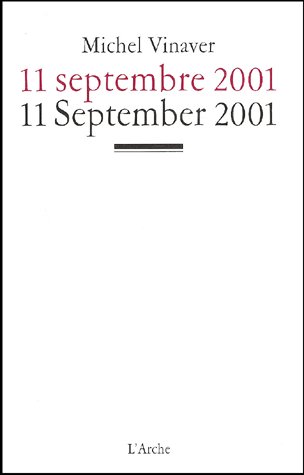 11 septembre 2001 / 11 september 2001