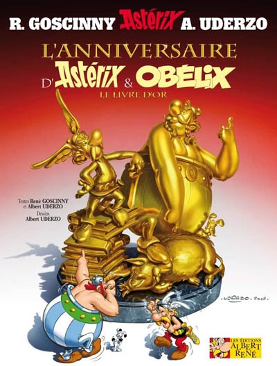 Astérix - tome 34 - L'anniversaire d'Astérix et Obélix