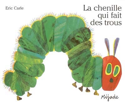 Chenille qui fait des trous - cartonne - ned
