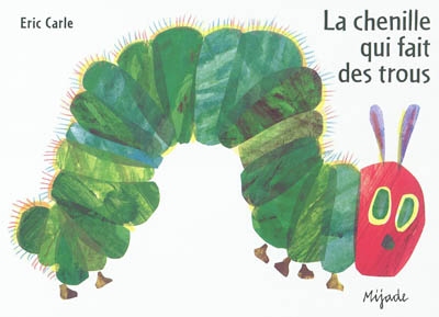 Chenille qui fait des trous cartonne grd format