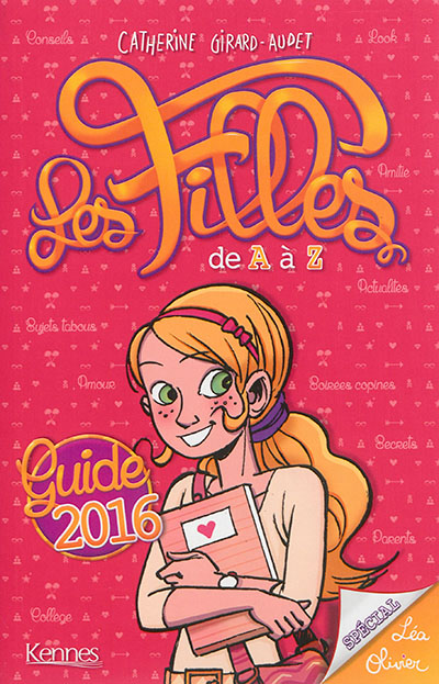 Les filles de a a z - le guide 2016