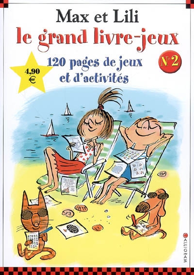 Le grand livre jeux max et lili n 2