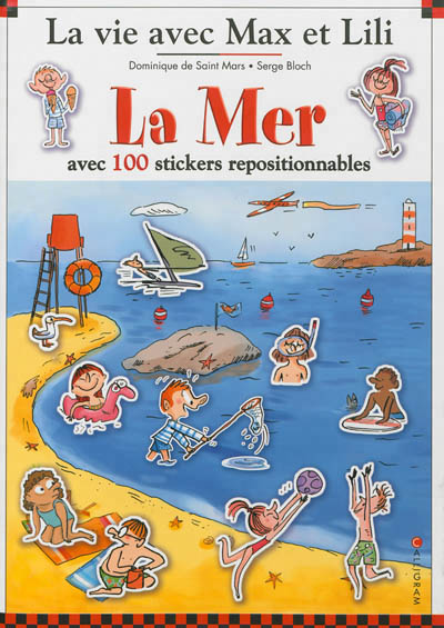 Livre stickers la mer