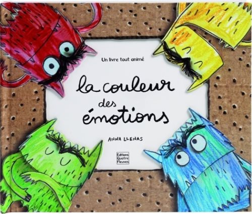 La couleur des emotions - un livre tout anime