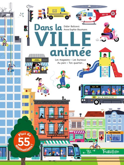 Dans la ville animee
