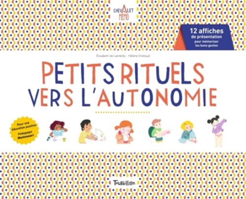 Chevalet memo - petits rituels vers l'autonomie