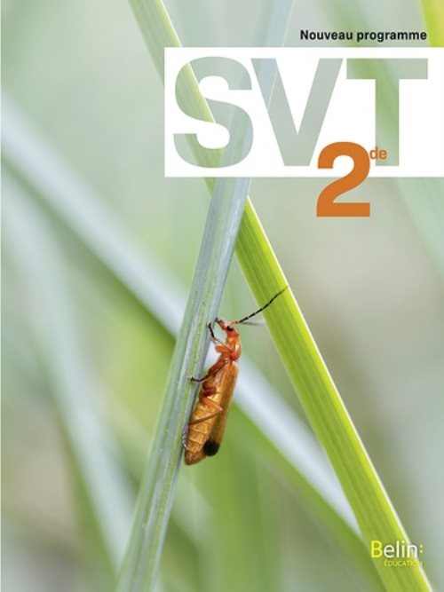 SVT 2DE - MANUEL ELEVE 2019